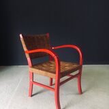 Mediterranean Armchairs, France, 1950s, Set of 2
