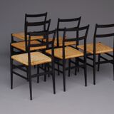 Leggera chairs by Gio Ponti for Figli di Amedeo, Cassina. 1950