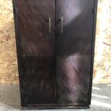 Old Hifi Furniture Vinyl Wood Veneer + Vintage Audio Interior Drawers