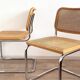 Chaises marcel breuer cesca b32 édition knoll