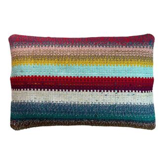 Housse de coussin turque faite à la main, 30 x 50 cm