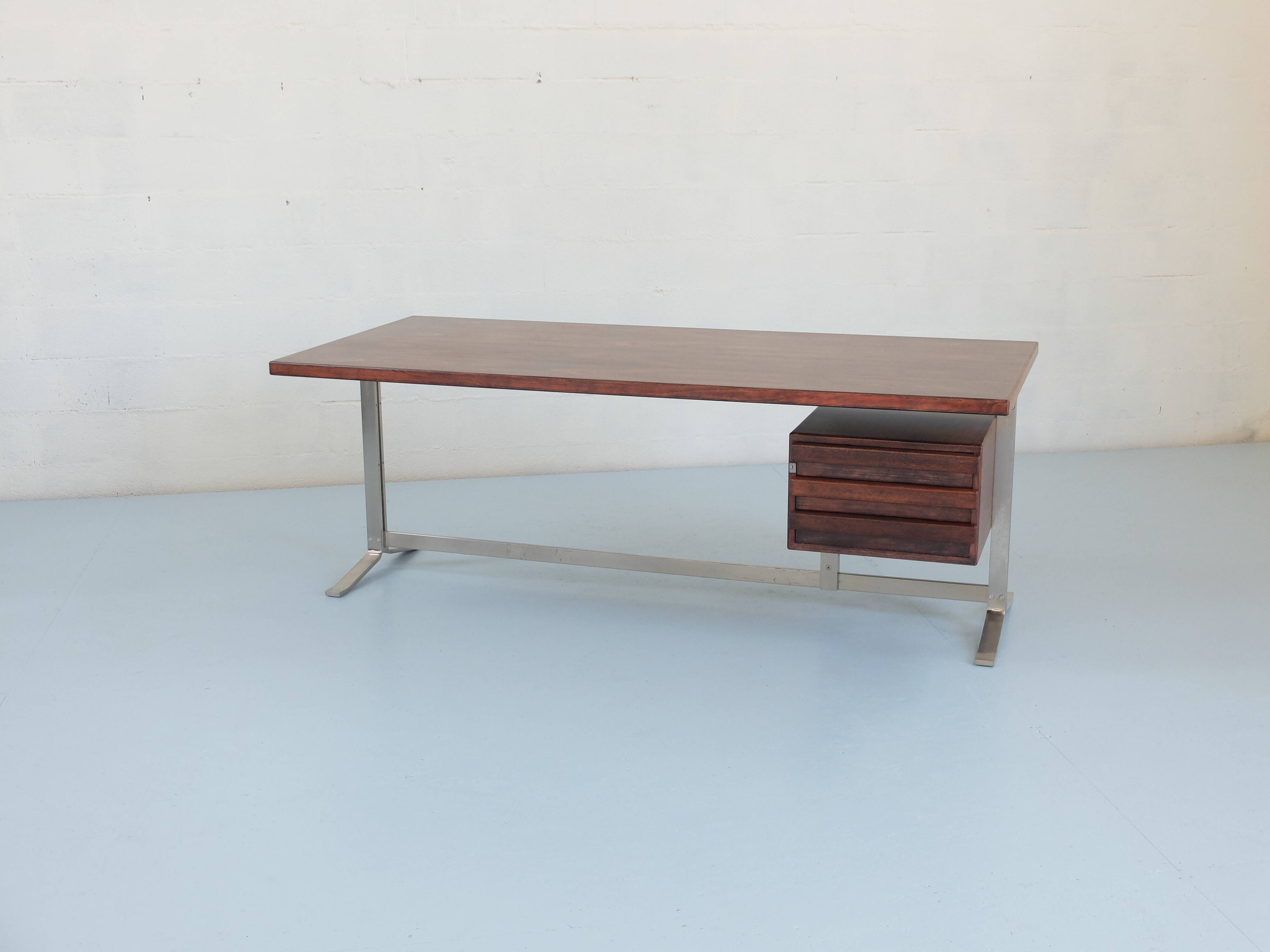 Removable drawer desk, Gianni Moscatelli for Formanova Italia, 1960