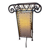 Lampe fer forge style ethnique