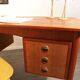 Vintage Danish teak design desk from the 50s and 60s