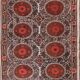Hand knotted rug, vintage turkish rug 260x347 cm