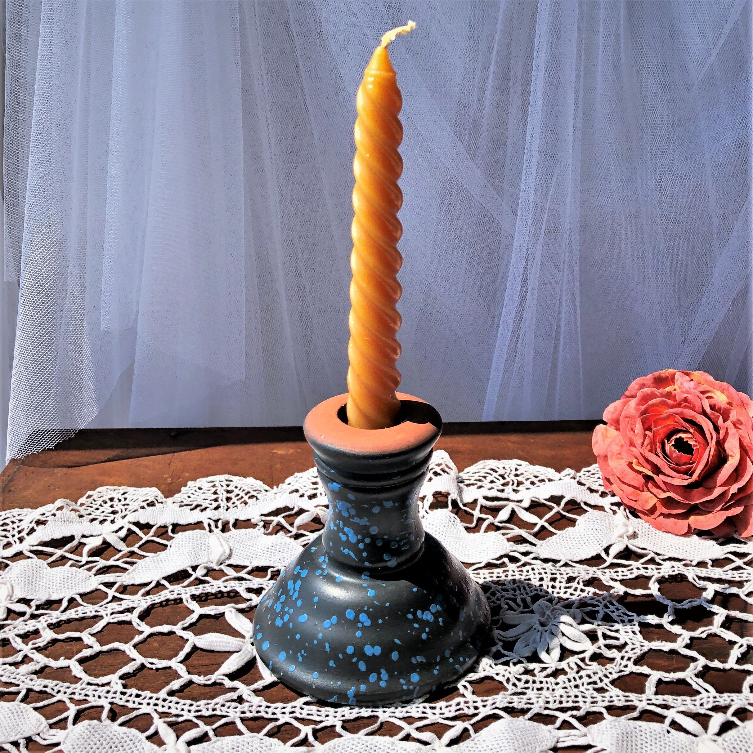 Bougeoir artisanal de table