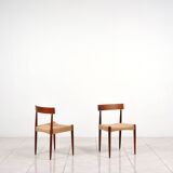 Set of 4 Teak Dining chairs by Arne Hovmand-Olsen for Mogens Kold