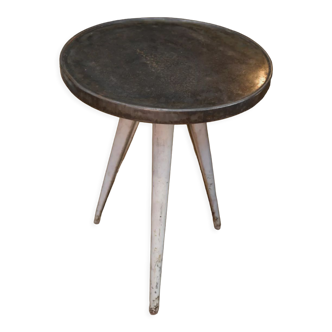 Art deco terrace bistro table in metal 1930