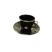 Ira cup and saucer set, mid-century modern, porcelain, Chodzież, Poland, 1970s.