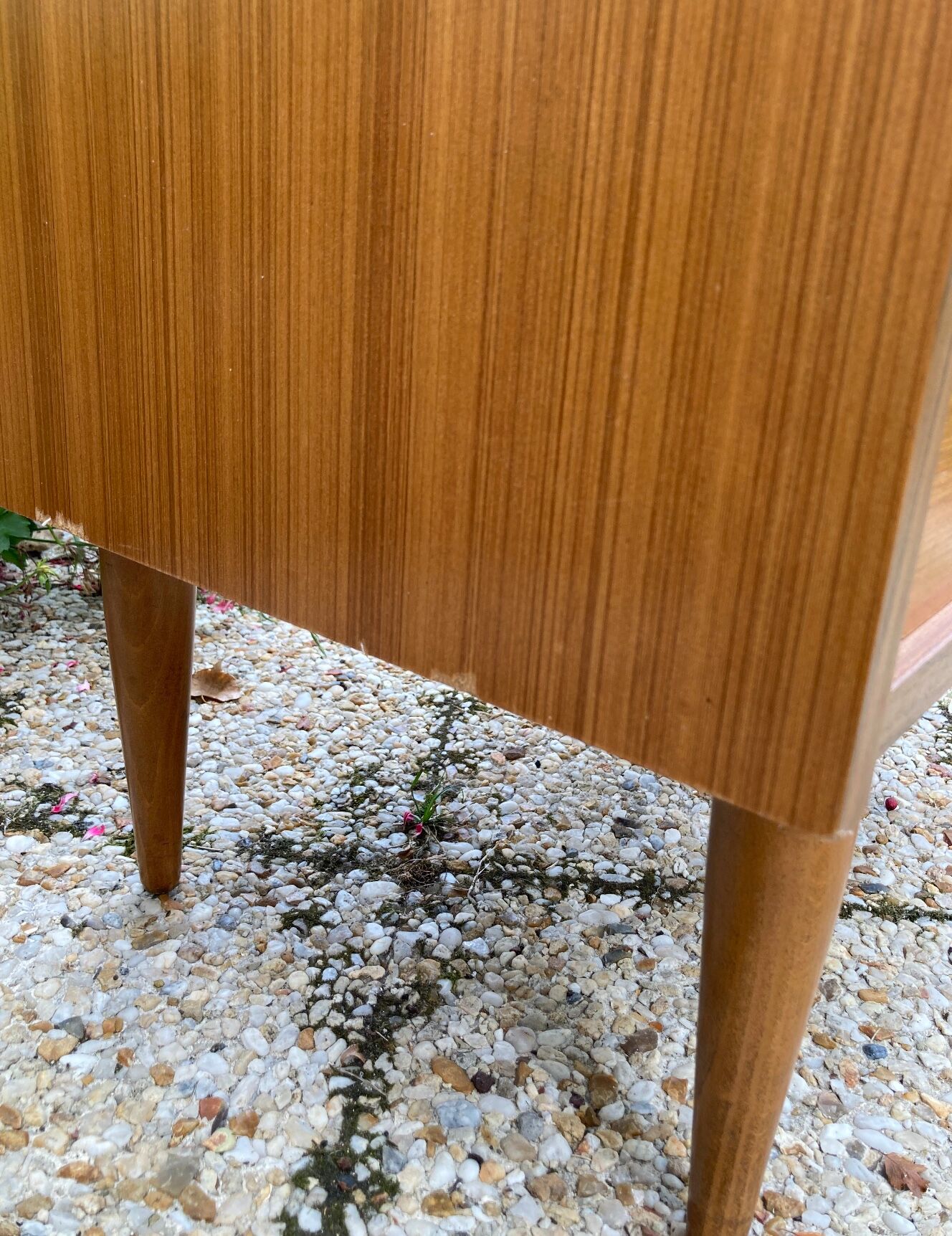 Vintage rag chest of drawers from the 60s