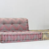 Roche Bobois Mah Jong modular sofa Missoni fabric design by Hans Hopfer