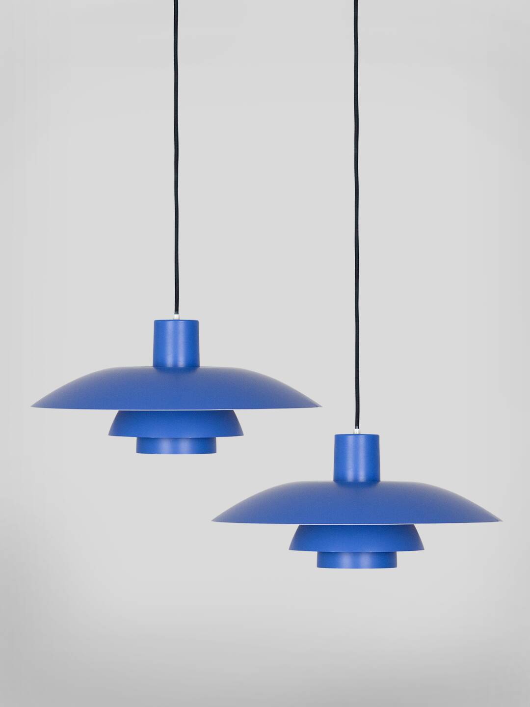 Pair of 2 vintage PH 4/3 lamps by Poul Henningsen, Louis Poulsen, 1966