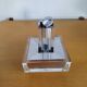 Vintage Guzzini lighter in plexiglass and chrome-plated metal – Space Age design