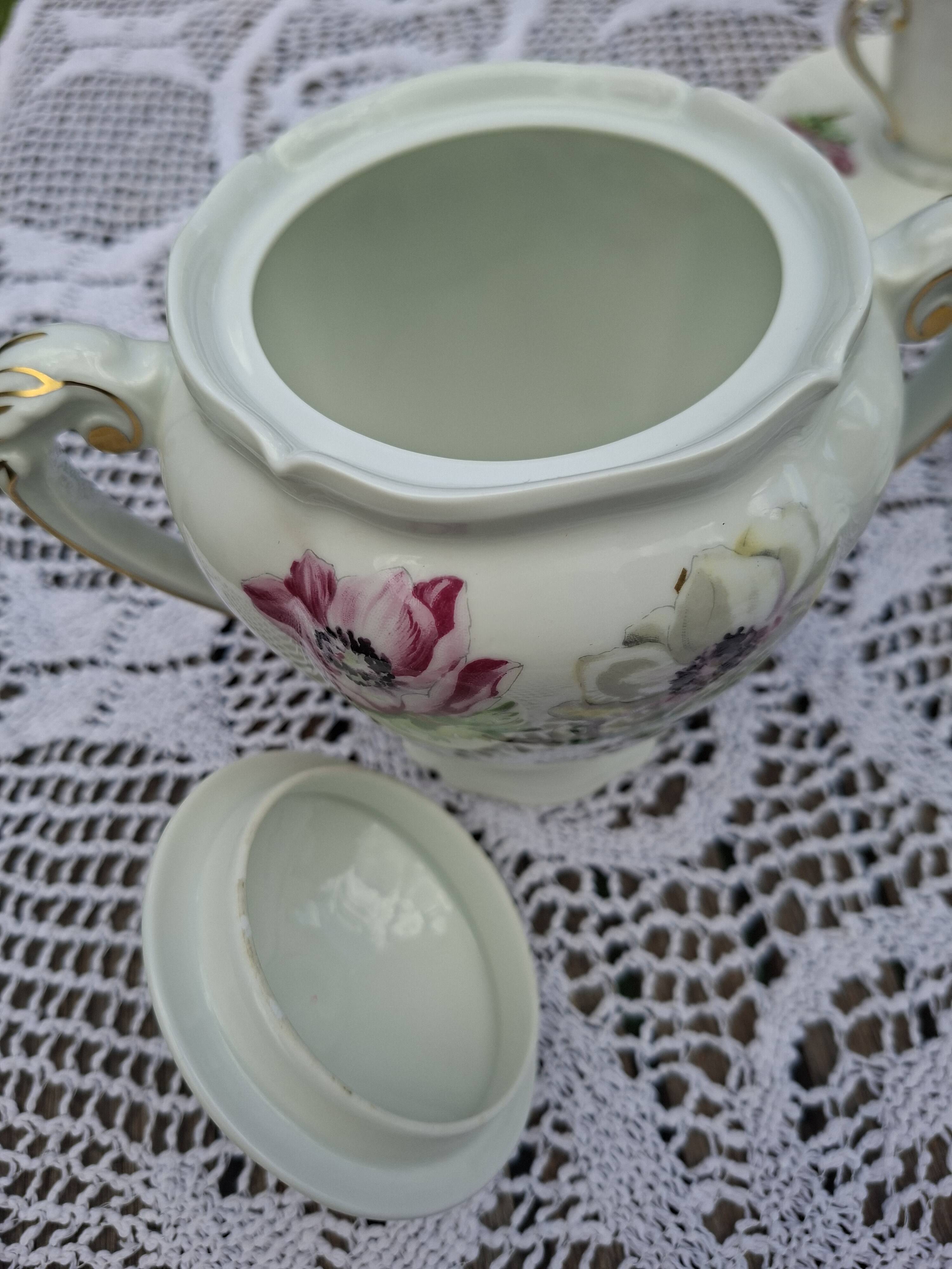 Tea/Coffee Service 25 Pieces Limoges Unic Former Royal Factory