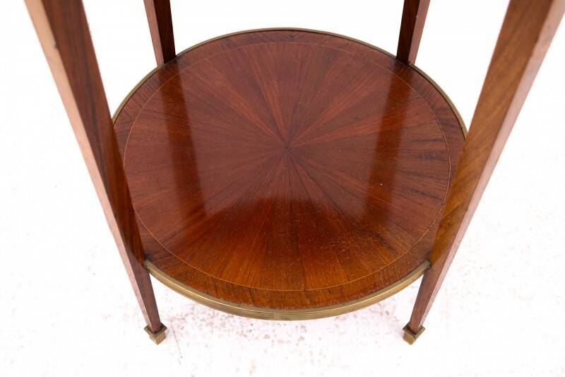 Round table, France, circa 1900.