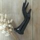 Vase soliflore hand black ring