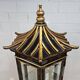 Vitrine chinoise vintage toit pagode (éclairage) asiatique
