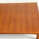 Rectangular extendable dining table in Scandinavian teak – 1960s
