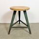Green Industrial Workshop Stool, 1960s