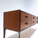 Mid-century modern italian sideboard in teak
