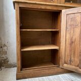 Oak showcase bookcase