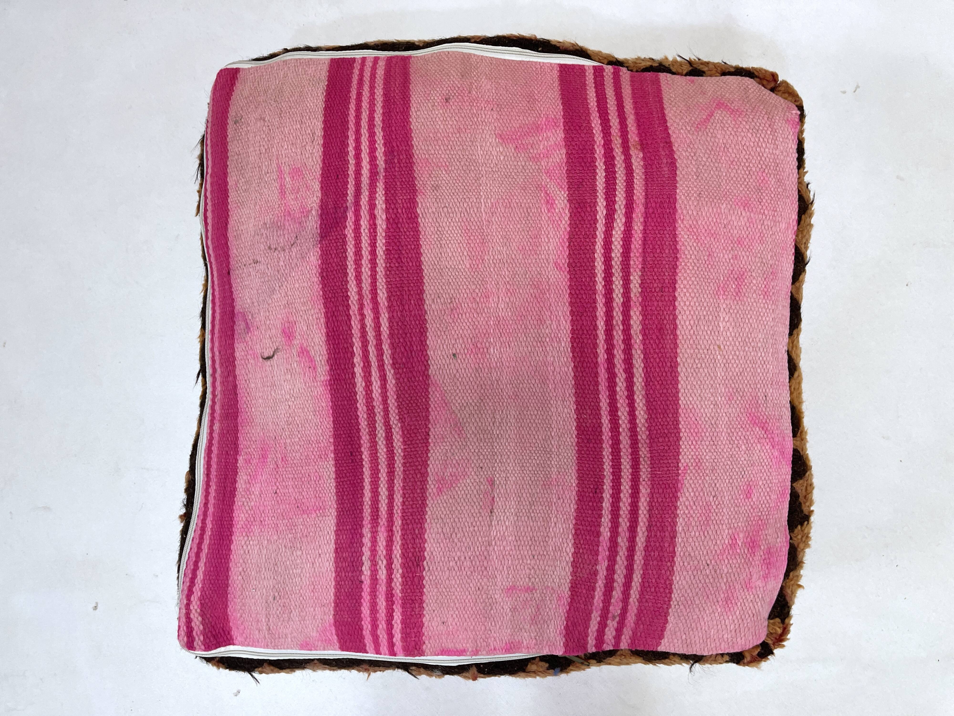Moroccan Kilim Pouf