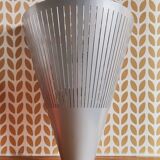 Klyka wall lamp in silver steel, vintage Ikea from the 90s/2000s.