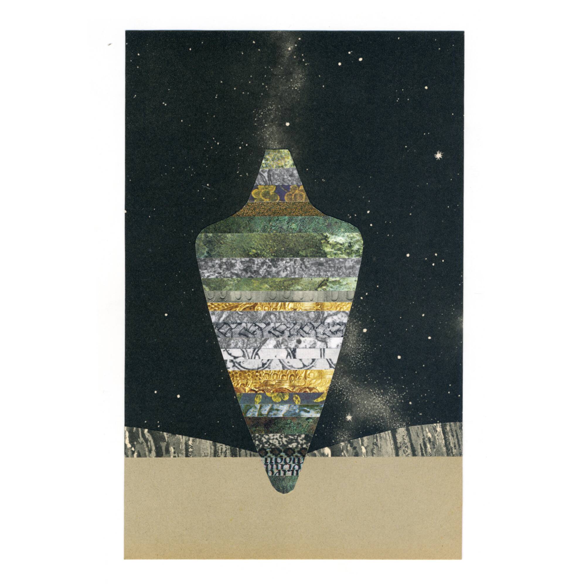 Collage on paper • arkhaios i