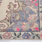 4x7 Pale Orange & Beige Oriental Wool Turkish Vintage Rug, 127x210Cm SK 6787