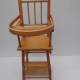 Old little doll high chair