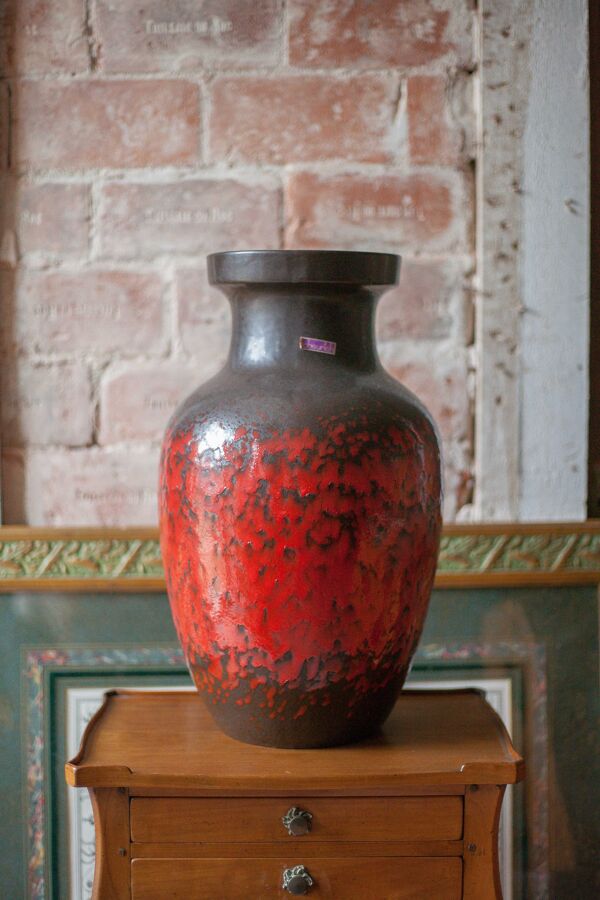 Grand vase céramique West Germany 241-47, vase scheurich, vase plancher