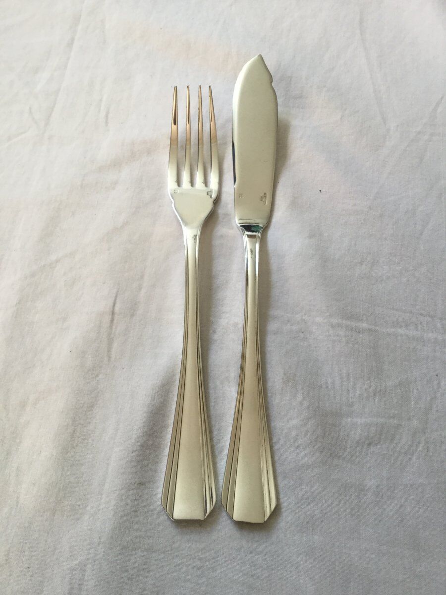 24 cutlery at poisson christofle boréal