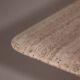 Travertine coffee table
