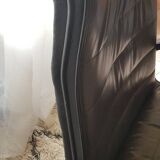 Leather armchair attributed to Richard Sapper