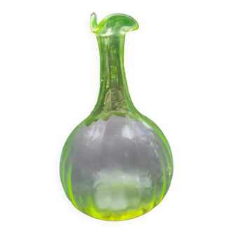 Uraline crystal decanter