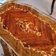Inlaid rolling trolley