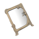 Brass retro mirror The Lady of the Lake