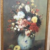 Still life painting signed and framed