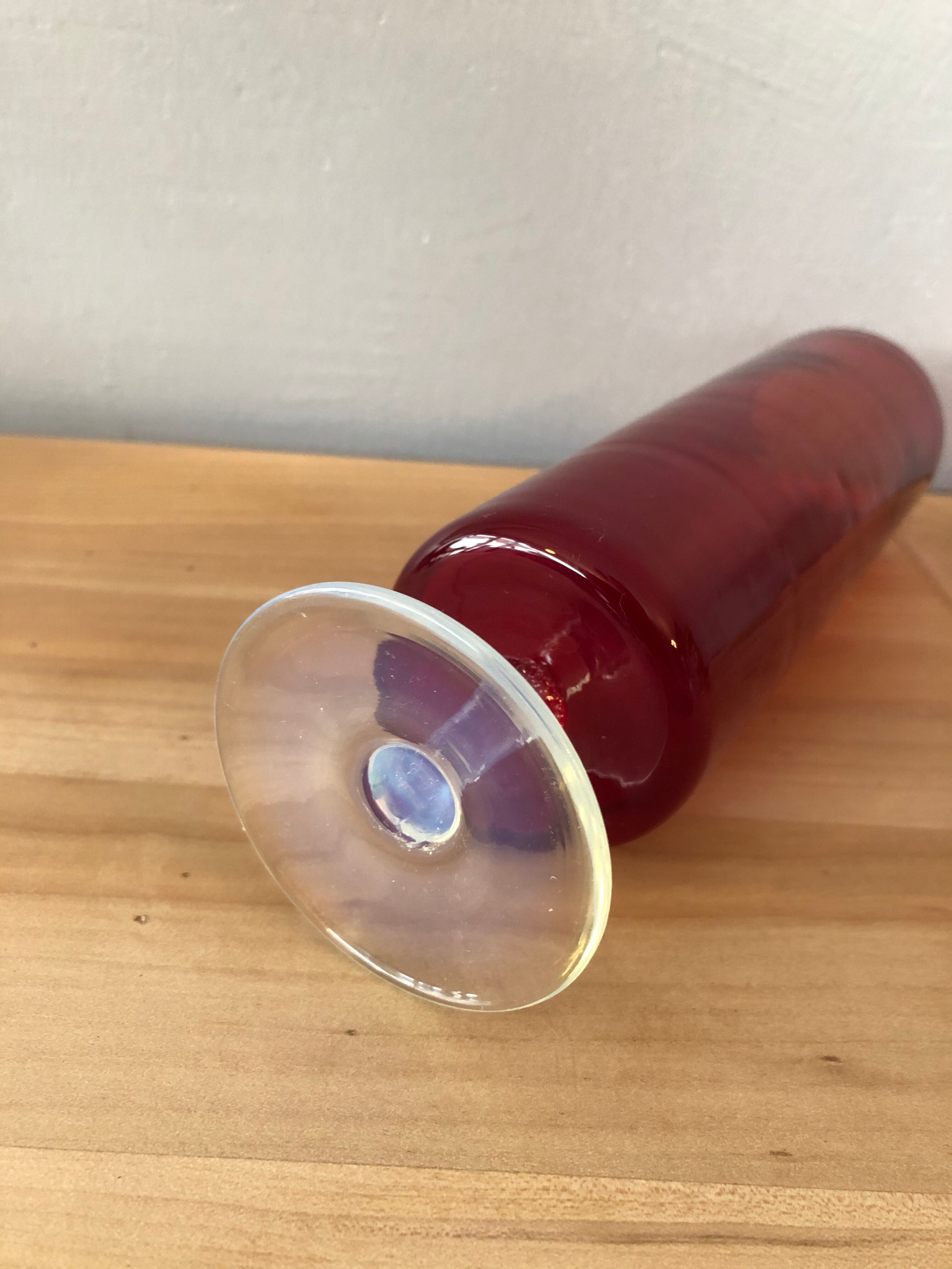 Vintage blown glass vase