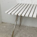 Vintage 1960s folding garden table