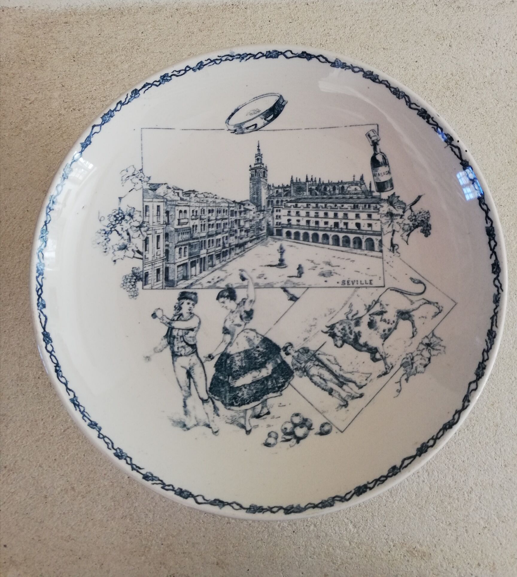 Compotier land of iron Lunéville