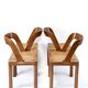 Sabot, Vintage Mid-Century Modern Dining Chairs by RB Rossana, Set of 4, It