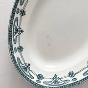 Plat ovale terre de fer "Mogador" Saint Amand