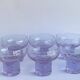 Set of 6 Alexandrit glasses designed by Sergio Asti for Arnolfo di Cambio
