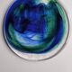 Dessous de plat en verre de Murano 1980