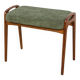 Mid-century teak stool, Denmark, 1960s