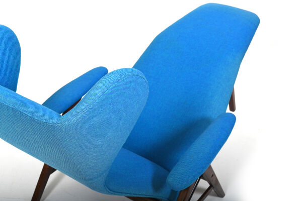 Chaise longue par Henry W. Klein pour Bramin années 1950