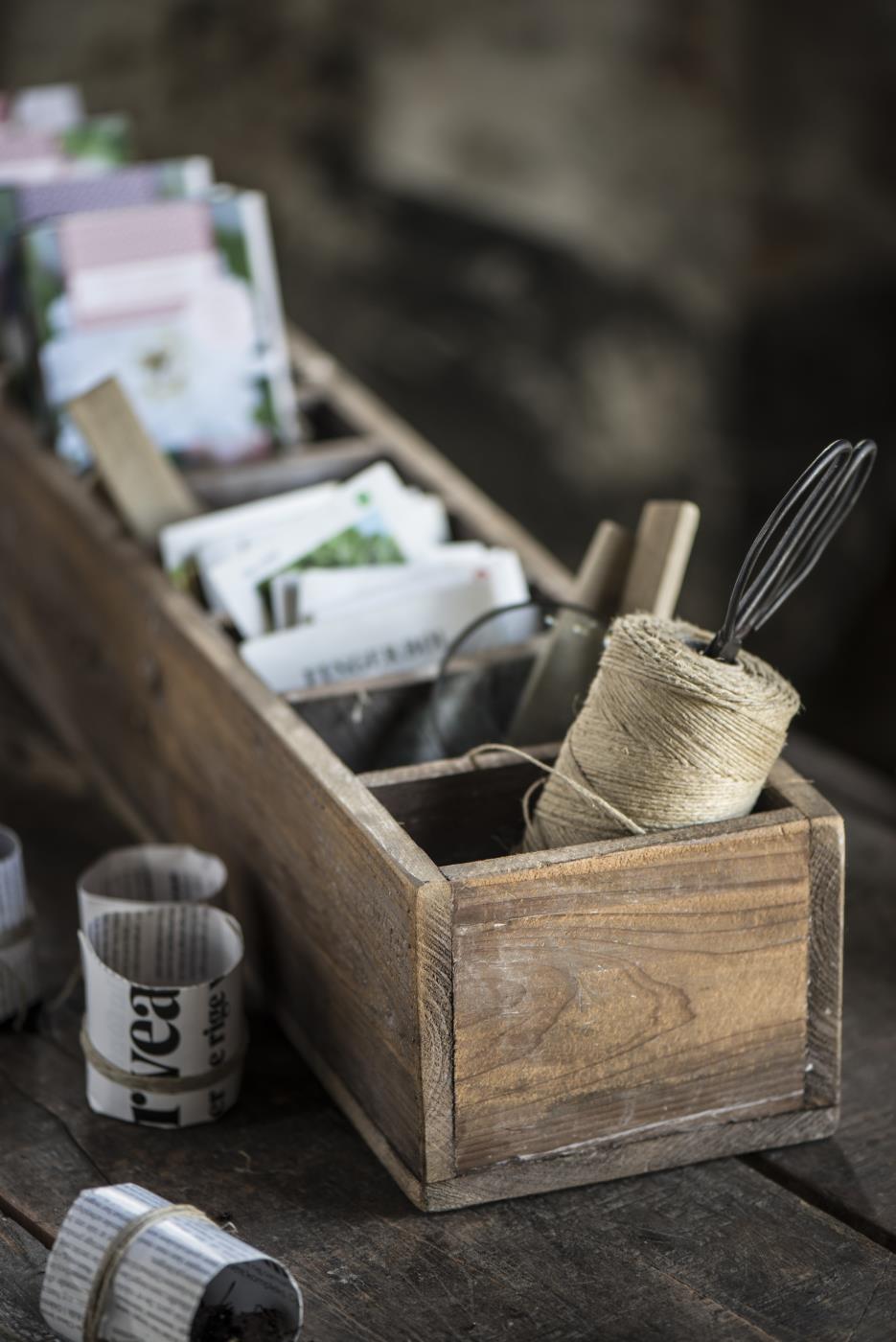 Recycled wood storage locker