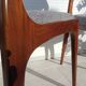 Scandinavian design chairs in rosewood
