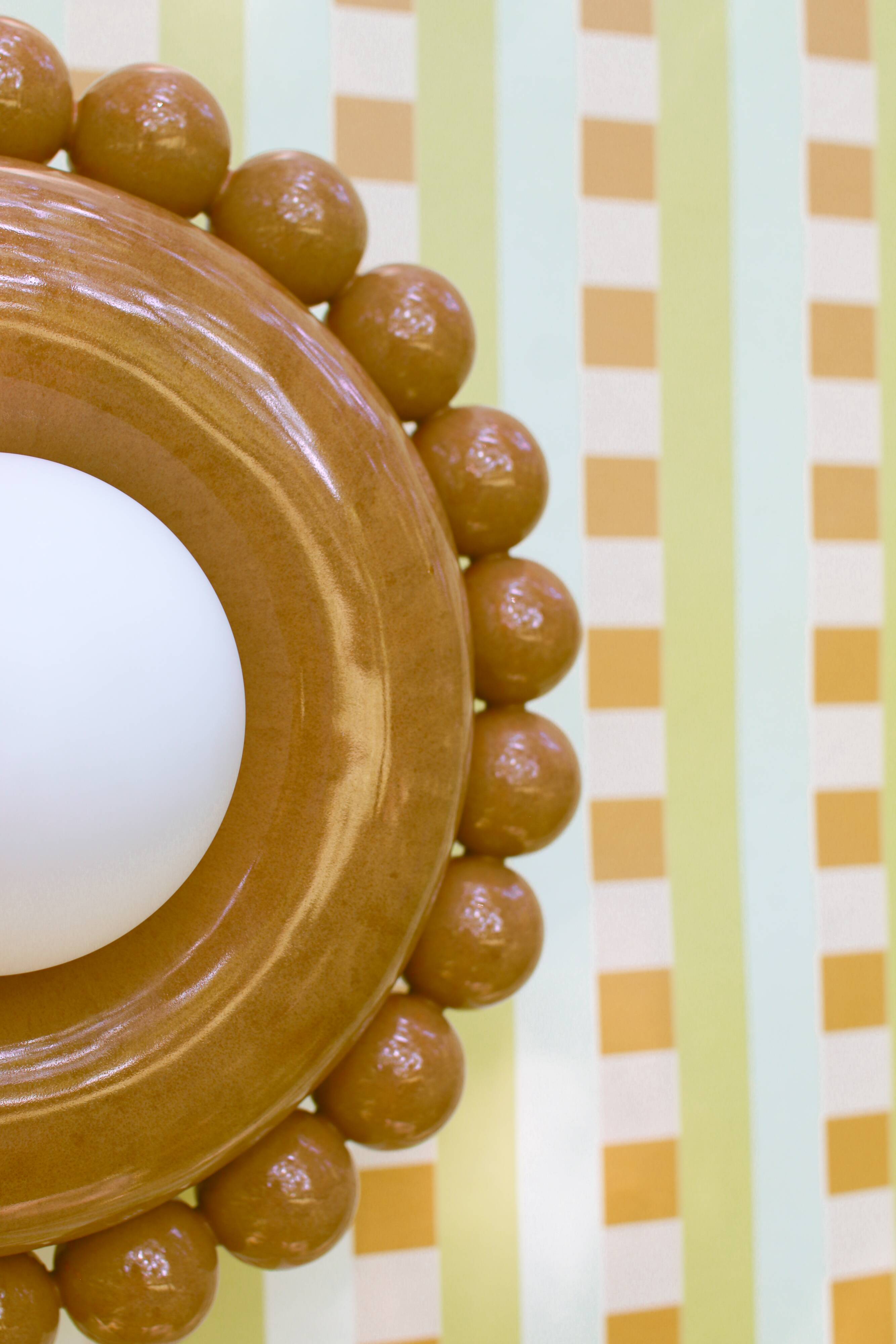 Luna Tall Speculos wall light